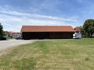 Der Vollmaringer Vereinsschuppen bald mit neuer PV-Anlage